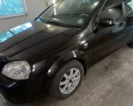 Черный Шевроле Лачетти, объемом двигателя 1.8 л и пробегом 204 тыс. км за 4450 $, фото 4 на Automoto.ua