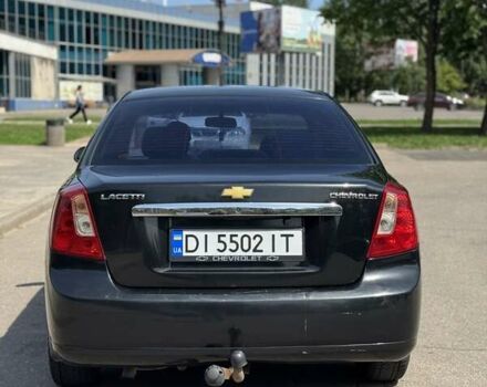 Черный Шевроле Лачетти, объемом двигателя 1.8 л и пробегом 194 тыс. км за 3700 $, фото 3 на Automoto.ua