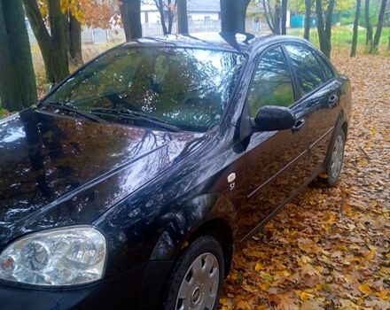 Черный Шевроле Лачетти, объемом двигателя 1.8 л и пробегом 0 тыс. км за 3500 $, фото 2 на Automoto.ua