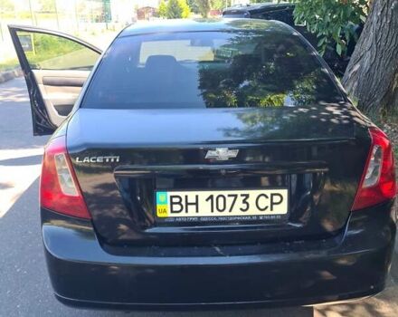 Черный Шевроле Лачетти, объемом двигателя 1.6 л и пробегом 187 тыс. км за 4700 $, фото 1 на Automoto.ua