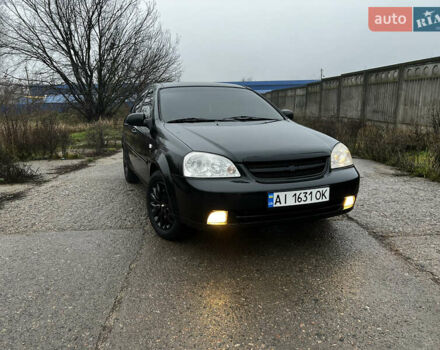 Черный Шевроле Лачетти, объемом двигателя 1.8 л и пробегом 243 тыс. км за 4489 $, фото 2 на Automoto.ua