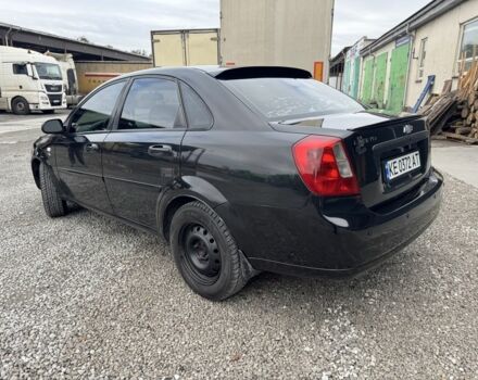 Черный Шевроле Лачетти, объемом двигателя 1.8 л и пробегом 222 тыс. км за 4099 $, фото 3 на Automoto.ua