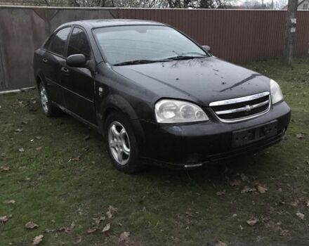 Чорний Шевроле Лачетті, об'ємом двигуна 1.6 л та пробігом 256 тис. км за 2400 $, фото 1 на Automoto.ua