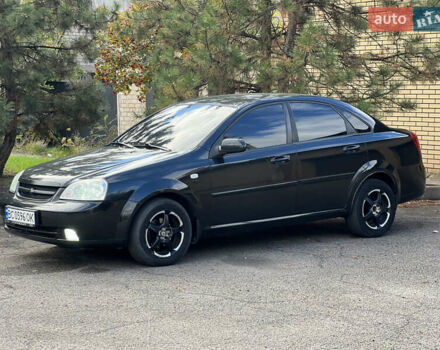 Черный Шевроле Лачетти, объемом двигателя 1.8 л и пробегом 248 тыс. км за 4250 $, фото 5 на Automoto.ua