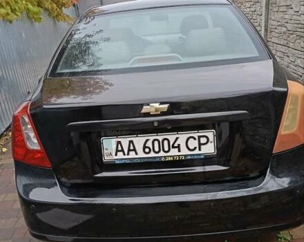 Черный Шевроле Лачетти, объемом двигателя 1.8 л и пробегом 282 тыс. км за 3500 $, фото 5 на Automoto.ua