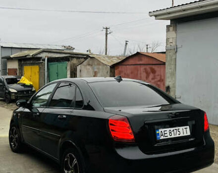 Черный Шевроле Лачетти, объемом двигателя 1.6 л и пробегом 218 тыс. км за 4800 $, фото 6 на Automoto.ua