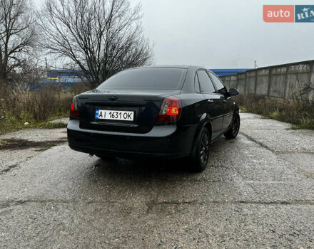 Черный Шевроле Лачетти, объемом двигателя 1.8 л и пробегом 243 тыс. км за 4489 $, фото 4 на Automoto.ua