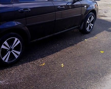 Черный Шевроле Лачетти, объемом двигателя 1.8 л и пробегом 188 тыс. км за 4900 $, фото 1 на Automoto.ua