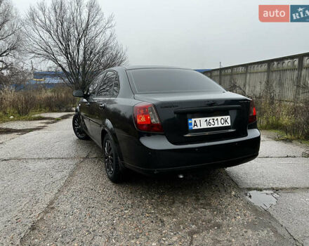 Черный Шевроле Лачетти, объемом двигателя 1.8 л и пробегом 243 тыс. км за 4489 $, фото 3 на Automoto.ua