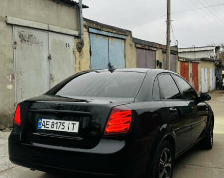 Черный Шевроле Лачетти, объемом двигателя 1.6 л и пробегом 218 тыс. км за 4800 $, фото 3 на Automoto.ua