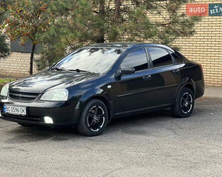 Черный Шевроле Лачетти, объемом двигателя 1.8 л и пробегом 248 тыс. км за 4250 $, фото 3 на Automoto.ua