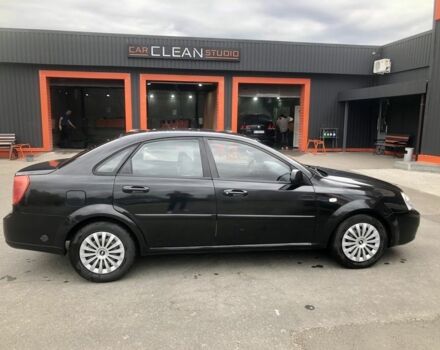 Черный Шевроле Лачетти, объемом двигателя 1.6 л и пробегом 198 тыс. км за 3600 $, фото 2 на Automoto.ua