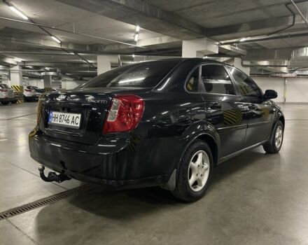 Черный Шевроле Лачетти, объемом двигателя 1.8 л и пробегом 170 тыс. км за 4500 $, фото 4 на Automoto.ua