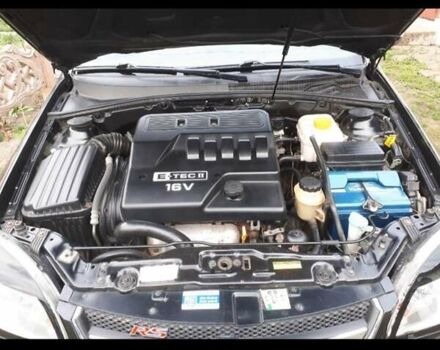 Черный Шевроле Лачетти, объемом двигателя 1.6 л и пробегом 156 тыс. км за 6100 $, фото 9 на Automoto.ua