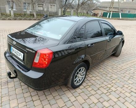 Черный Шевроле Лачетти, объемом двигателя 1.8 л и пробегом 197 тыс. км за 4350 $, фото 7 на Automoto.ua