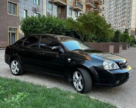 Черный Шевроле Лачетти, объемом двигателя 1.8 л и пробегом 131 тыс. км за 6400 $, фото 1 на Automoto.ua