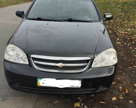 Черный Шевроле Лачетти, объемом двигателя 1.6 л и пробегом 190 тыс. км за 3700 $, фото 2 на Automoto.ua