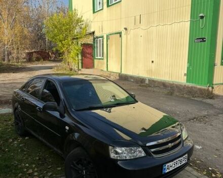 Черный Шевроле Лачетти, объемом двигателя 1.6 л и пробегом 291 тыс. км за 4000 $, фото 3 на Automoto.ua