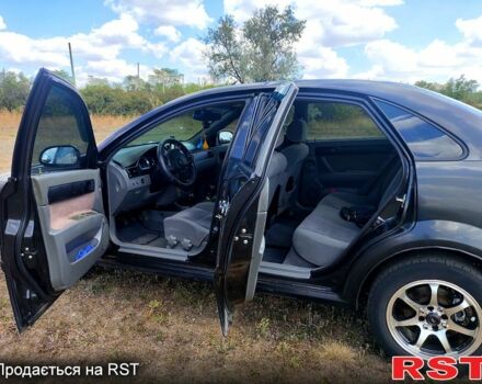 Черный Шевроле Лачетти, объемом двигателя 1.6 л и пробегом 0 тыс. км за 4700 $, фото 9 на Automoto.ua