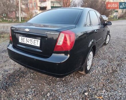 Черный Шевроле Лачетти, объемом двигателя 1.8 л и пробегом 244 тыс. км за 4200 $, фото 8 на Automoto.ua