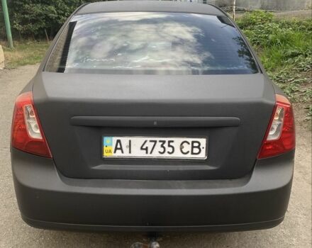 Черный Шевроле Лачетти, объемом двигателя 1.6 л и пробегом 302 тыс. км за 3750 $, фото 6 на Automoto.ua