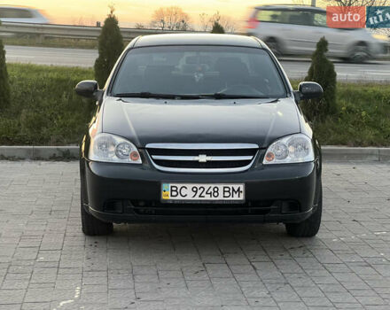 Черный Шевроле Лачетти, объемом двигателя 1.82 л и пробегом 197 тыс. км за 4700 $, фото 2 на Automoto.ua