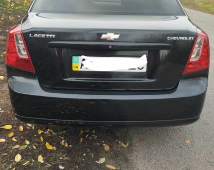 Черный Шевроле Лачетти, объемом двигателя 1.6 л и пробегом 190 тыс. км за 3700 $, фото 3 на Automoto.ua