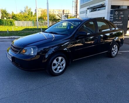 Черный Шевроле Лачетти, объемом двигателя 1.6 л и пробегом 240 тыс. км за 3650 $, фото 2 на Automoto.ua