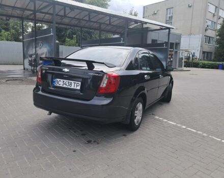 Черный Шевроле Лачетти, объемом двигателя 1.6 л и пробегом 350 тыс. км за 3500 $, фото 4 на Automoto.ua