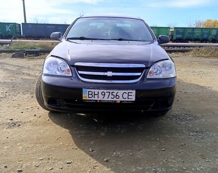 Черный Шевроле Лачетти, объемом двигателя 1.6 л и пробегом 200 тыс. км за 5300 $, фото 4 на Automoto.ua