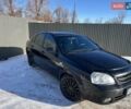 Черный Шевроле Лачетти, объемом двигателя 1.8 л и пробегом 168 тыс. км за 3450 $, фото 1 на Automoto.ua