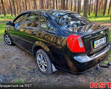 Черный Шевроле Лачетти, объемом двигателя 1.8 л и пробегом 180 тыс. км за 5300 $, фото 2 на Automoto.ua