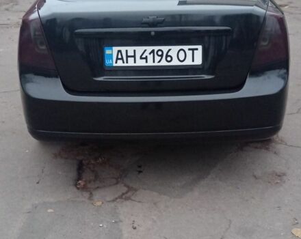 Черный Шевроле Лачетти, объемом двигателя 1.6 л и пробегом 138 тыс. км за 5500 $, фото 3 на Automoto.ua