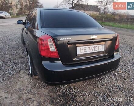 Черный Шевроле Лачетти, объемом двигателя 1.8 л и пробегом 244 тыс. км за 4200 $, фото 11 на Automoto.ua
