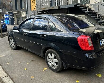 Черный Шевроле Лачетти, объемом двигателя 1.8 л и пробегом 159 тыс. км за 3500 $, фото 5 на Automoto.ua