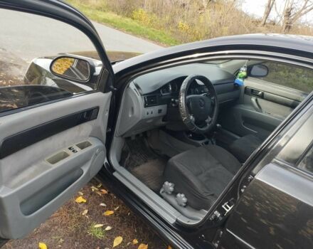 Черный Шевроле Лачетти, объемом двигателя 1.6 л и пробегом 190 тыс. км за 3700 $, фото 1 на Automoto.ua