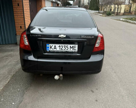 Черный Шевроле Лачетти, объемом двигателя 1.6 л и пробегом 285 тыс. км за 2999 $, фото 4 на Automoto.ua