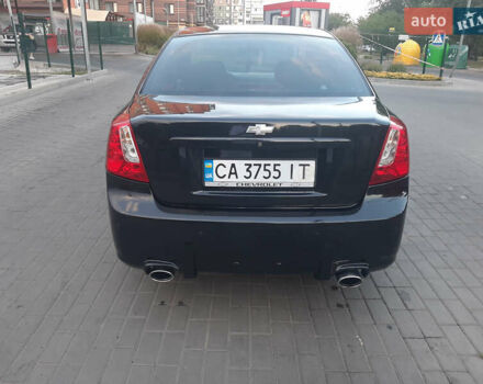 Черный Шевроле Лачетти, объемом двигателя 1.8 л и пробегом 202 тыс. км за 4999 $, фото 6 на Automoto.ua