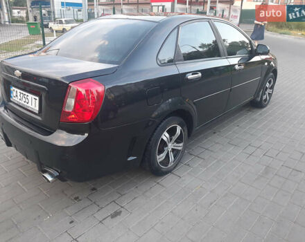 Черный Шевроле Лачетти, объемом двигателя 1.8 л и пробегом 202 тыс. км за 4999 $, фото 3 на Automoto.ua