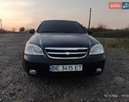 Черный Шевроле Лачетти, объемом двигателя 1.8 л и пробегом 244 тыс. км за 4200 $, фото 3 на Automoto.ua