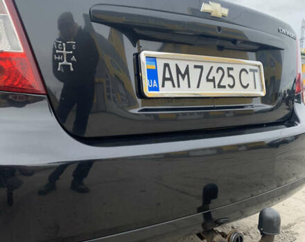 Черный Шевроле Лачетти, объемом двигателя 1.6 л и пробегом 174 тыс. км за 5500 $, фото 17 на Automoto.ua