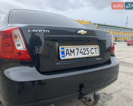 Черный Шевроле Лачетти, объемом двигателя 1.6 л и пробегом 174 тыс. км за 5500 $, фото 18 на Automoto.ua