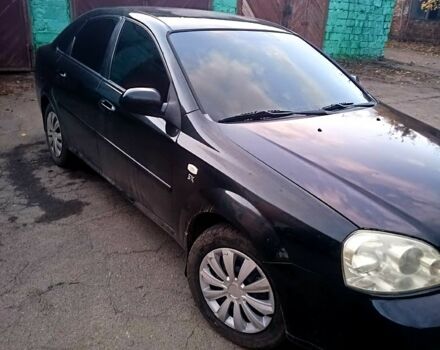 Черный Шевроле Лачетти, объемом двигателя 1.8 л и пробегом 243 тыс. км за 3500 $, фото 2 на Automoto.ua