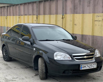 Черный Шевроле Лачетти, объемом двигателя 1.6 л и пробегом 174 тыс. км за 5500 $, фото 55 на Automoto.ua