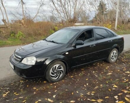 Черный Шевроле Лачетти, объемом двигателя 1.6 л и пробегом 190 тыс. км за 3700 $, фото 7 на Automoto.ua