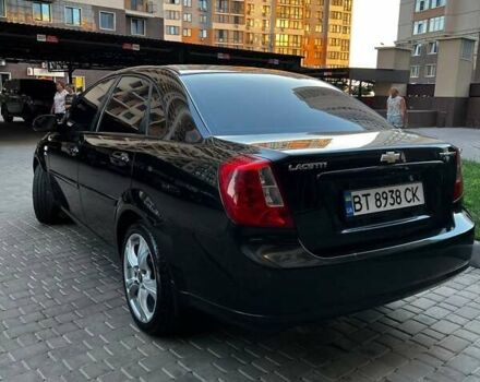 Черный Шевроле Лачетти, объемом двигателя 1.8 л и пробегом 131 тыс. км за 6400 $, фото 5 на Automoto.ua