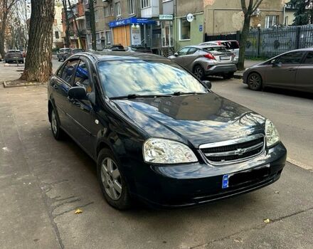 Черный Шевроле Лачетти, объемом двигателя 1.8 л и пробегом 159 тыс. км за 3500 $, фото 2 на Automoto.ua