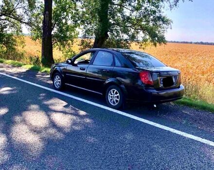 Черный Шевроле Лачетти, объемом двигателя 1.6 л и пробегом 180 тыс. км за 3700 $, фото 3 на Automoto.ua