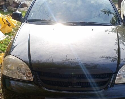 Черный Шевроле Лачетти, объемом двигателя 1.8 л и пробегом 294 тыс. км за 4000 $, фото 1 на Automoto.ua