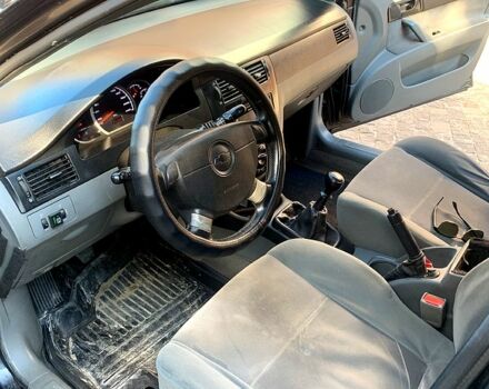 Черный Шевроле Лачетти, объемом двигателя 1.6 л и пробегом 0 тыс. км за 4500 $, фото 5 на Automoto.ua